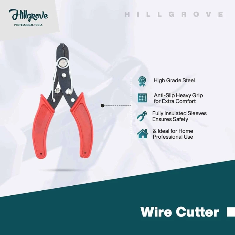 Hillgrove HGCM271M1 25W 10-in-1 Mobile Flat Tip Soldering Iron Equipment Tool Kits and Digital Multimeter Combo image-6