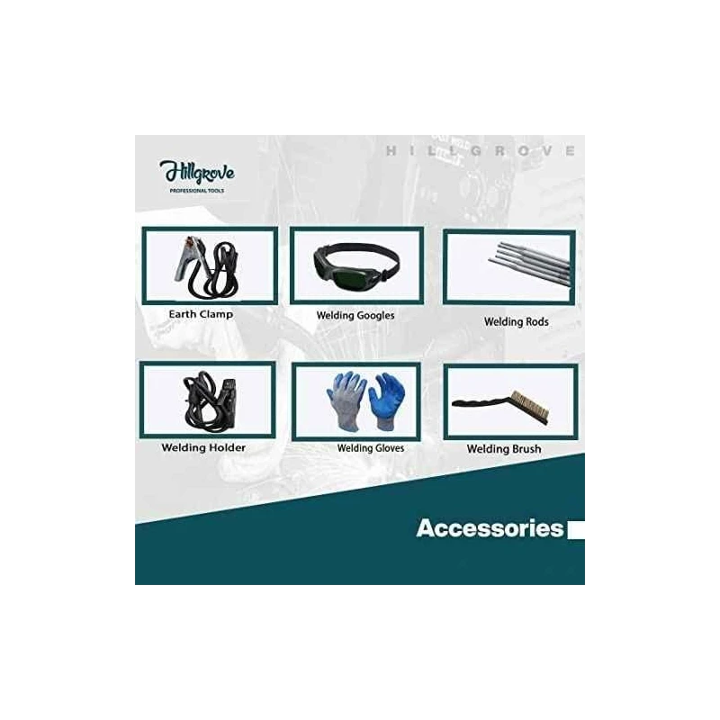 Hillgrove HGCM968 299IJ3 299A IGBT Inverter Welding Machine Kits with Welding Accessories image-6