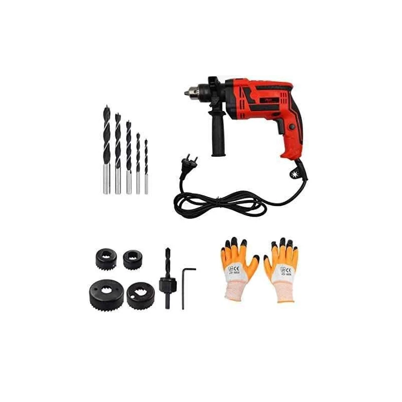 Hillgrove HGCM151 1000W 2800rpm 13 mm Drill Machine Set image-1