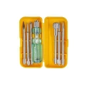 Hillgrove HGSCS6NSBM2 6 in 1 Chrome Vanadium Steel Multipurpose Repair Screw Driver Tool Kits (Pack of 6) image-1