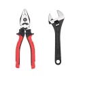 Hillgrove HGCM261 Carbon Steel 8 inch Adjustable Wrench with Combinational Plier Set image-1
