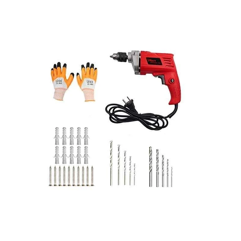 Hillgrove HGCM154 550W 2800rpm 10 mm Drill Bit Machine Set image-1