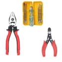 Hillgrove HGCM235 Chrome Vanadium Steel 8 inch Plier with Wire Cutter & 5 in 1 Screwdriver Set image-1