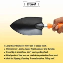 Hillgrove HGCM185M1 Gardening Pruning Hedge Shear with Trowel image-6