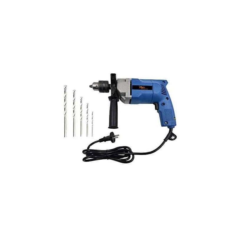 Hillgrove HGPD6M3 550W 13 inch Drill Machine with 5 Drill Bit Set image-1
