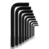 Hillgrove HG0001 9 Pcs AKS1 Full Hex Allen Key Kits