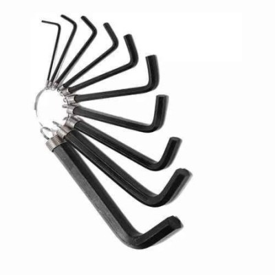 Hillgrove HGCM563M4 Steel Allen Key Set image-1