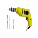 Hillgrove HGPD4M2 400W 10 inch Drill Machine with 5 Drill Bit Set image-1