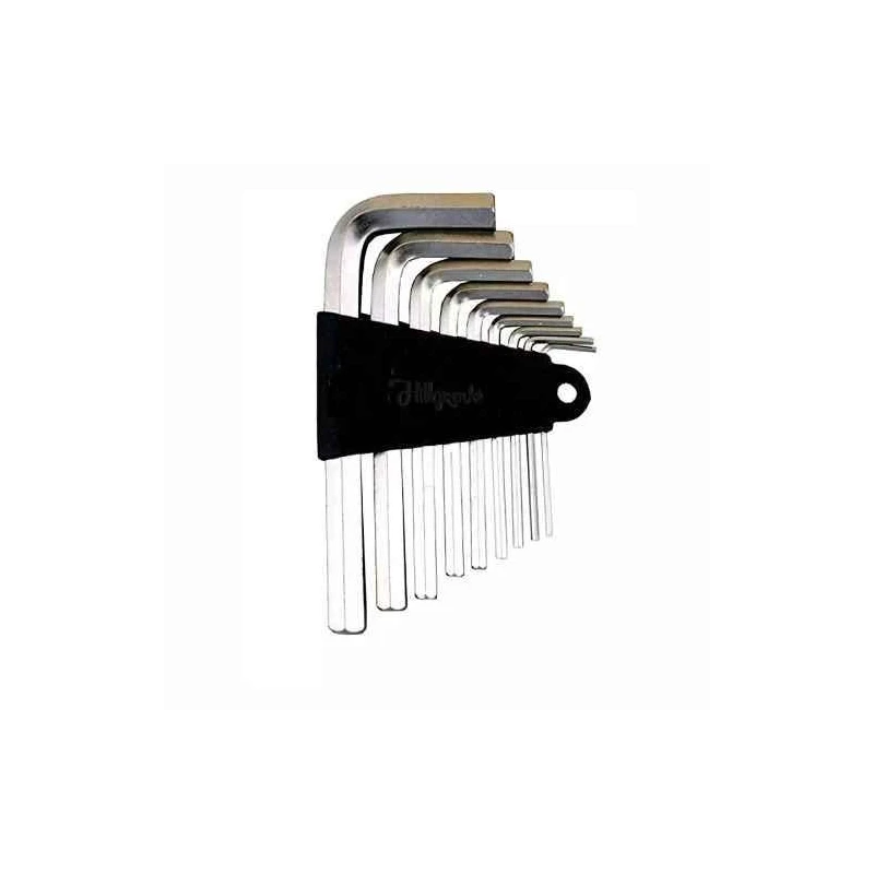 Hillgrove HGCM480M2 Steel Allen Key Set image-1