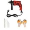 Hillgrove HGCM41M1 1000W Drill Machine Kits with Gloves & 5 Drill Bits