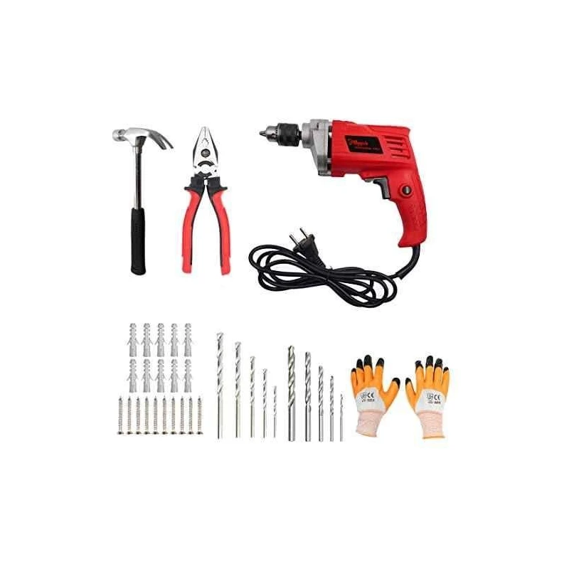 Hillgrove HGCM208 550W 10mm Drill Machine Set image-1