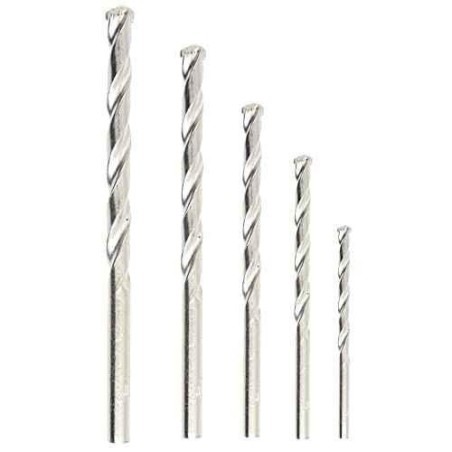 Hillgrove HGDBS5MM4 5 Pcs Carbon Steel Drill Bit Set HG0144 image-1