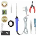 Hillgrove 10-in-1 25W Biggers Flat Conical Tip Soldering Iron Kits image-1
