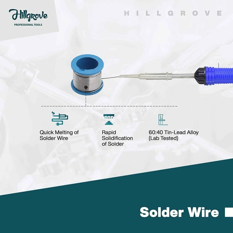 Hillgrove HGCM375M1 25W Soldering Iron with Non-Contact Voltage Tester and Digital Multimeter image-5