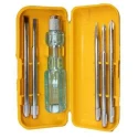 Hillgrove HG0039 5-in-1 Multipurpose Repair Screwdriver Tool Kits with Neon Bulb Tester image-2