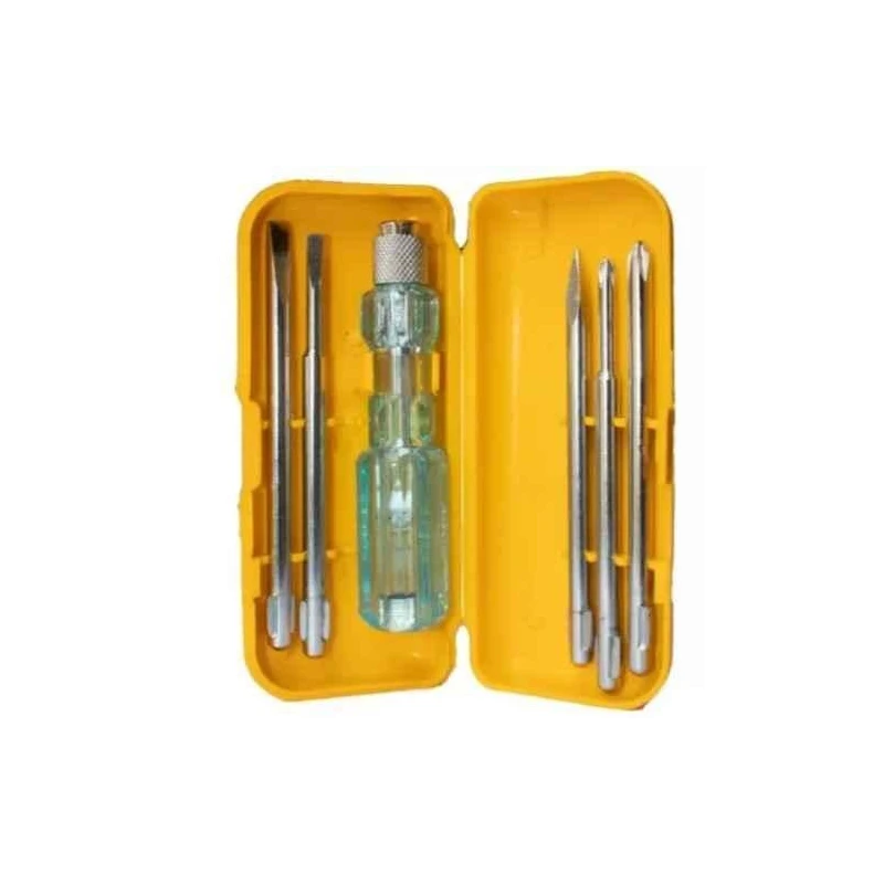 Hillgrove HG0040 Sky Blue Screwdriver Set image-1