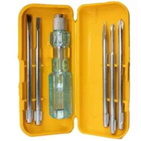 Hillgrove HG0040 Sky Blue Screwdriver Set image-1