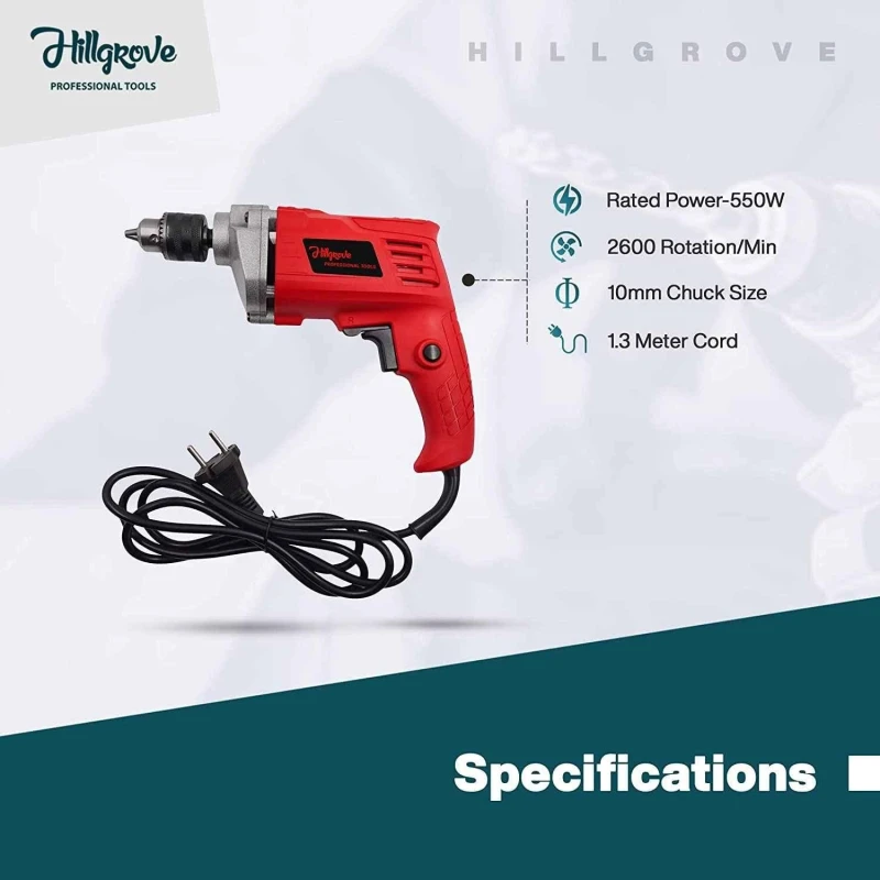 Hillgrove HGCM216M1 15 Pcs Power Tool Kits image-1