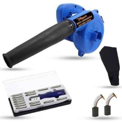 Hillgrove HGCM1034 800W Plastic Blue Electric Air Blower with Carbon Brushes and 16-in-1 Screwdriver image-6