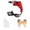 Hillgrove HGCM40M1 550W Drill Machine with Gloves and 5 Drill Bits