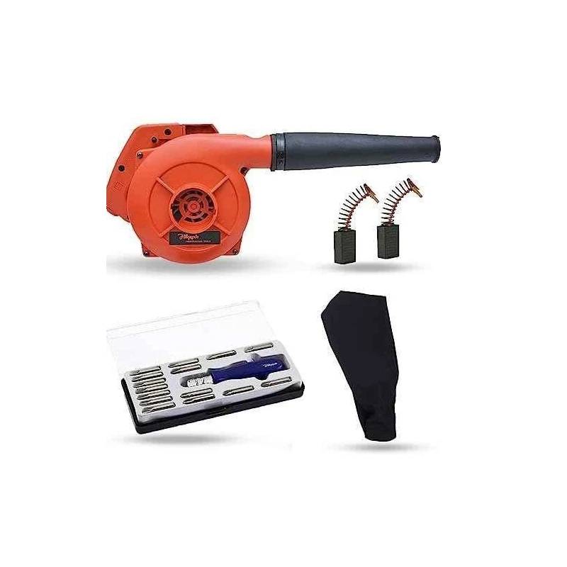 Hillgrove HGCM1074 800W Plastic Red Electric Air Blower with 16 in 1 Screwdriver image-5