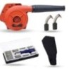 Hillgrove HGCM1074 800W Plastic Red Electric Air Blower with 16 in 1 Screwdriver