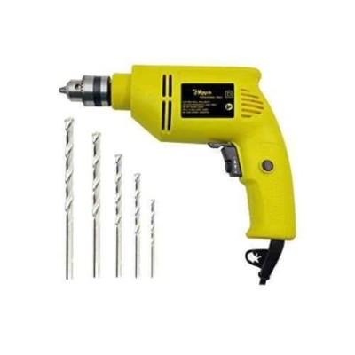 Hillgrove HGPD4M1 400W 10 inch Drill Machine with 5 Drill Bit Set image-1