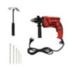 Hillgrove HGCM225M1 1000W 13mm Drill Machine with 5 Masonry Bits and Claw Hammer