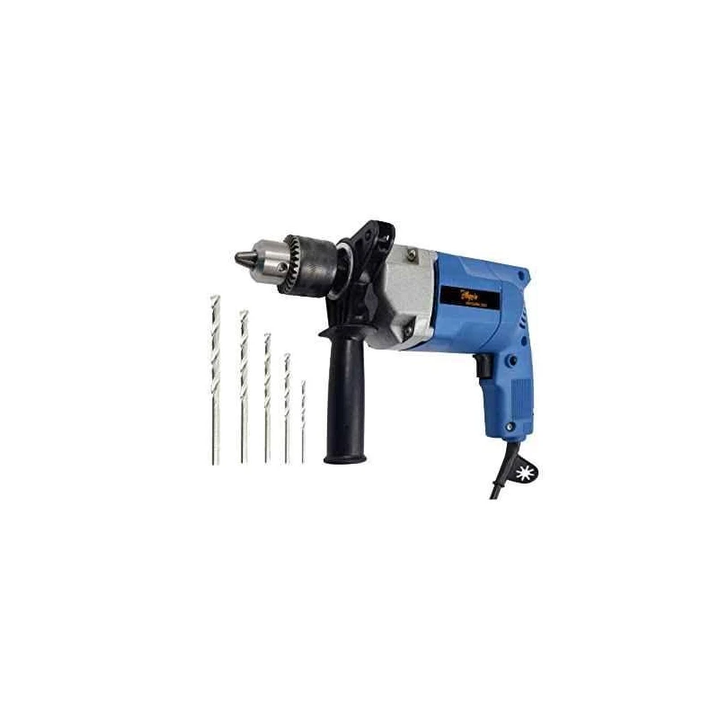 Hillgrove HGPD6M1 550W 13 inch Drill Machine with 5 Drill Bit Set image-1