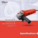 Hillgrove HGANG6B1M2 100mm 11000rpm Angle Grinder with Grinding Wheel Set image-6