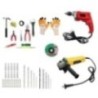 Hillgrove HGCM232M1 16 Pcs Power Tools Kits