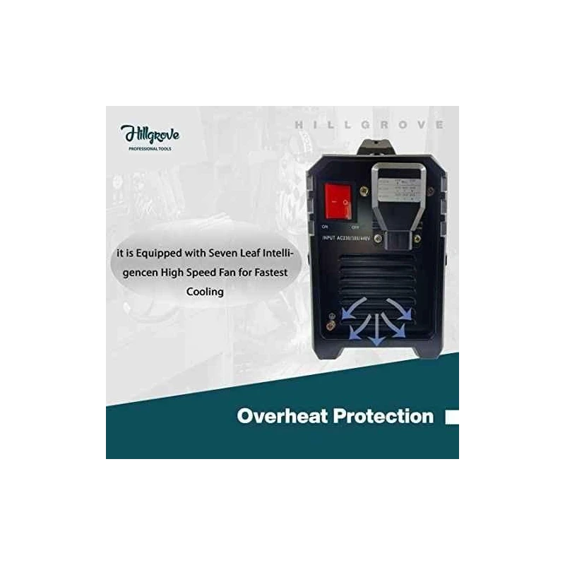 Hillgrove HGCM967 299A IGBT Inverter Welding Machine with Accessories image-3