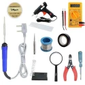 Hillgrove HGCM419M1 25W Mobile Flat Tip Soldering Tool Kits & Digital Multimeter Combo image-1