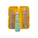 Hillgrove HGSCS6NSBM1 6 in 1 Chrome Vanadium Steel Multipurpose Screwdriver Tool Kits (Pack of 6) image-1