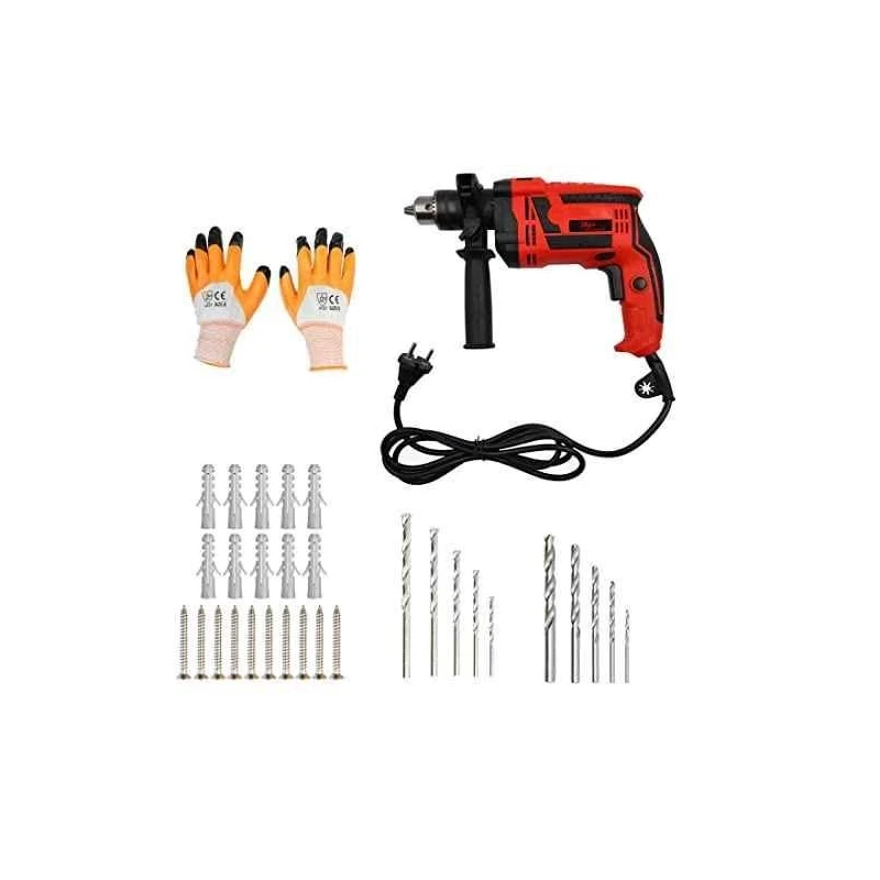 Hillgrove HGCM155 1000W 2800rpm 13 mm Drill Bit Machine Set image-1
