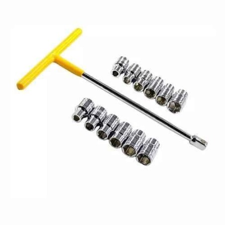 Hillgrove HGCM532M2 Steel T-Type Socket Spanner image-1