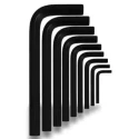 Hillgrove AKS1 9 Pcs Alloy Steel Full Hex Allen Key Kits image-1