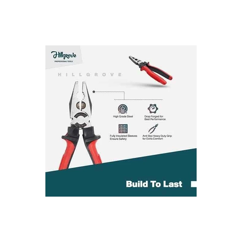 Hillgrove HGCM902 16-in-1 Portable Pocket Screwdriver Set with 8 inch Plier for Phone Laptop PC Glasses & Computer image-2