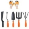 Hillgrove HGCM319M1 6 Pcs Gardening Tools Set with Hand Gloves