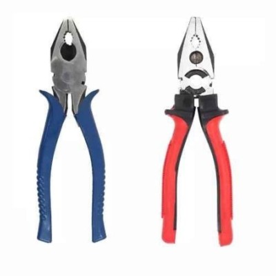Hillgrove HGCM579M1 8 inch Steel Rubber Multipurpose Combination Plier for Home & Professional image-1