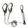 Double PP Lanyard With Scaffold Hook and Shock Absorber