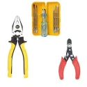 Hillgrove HGCM242 Chrome Vanadium Steel 8 inch Plier with Wire Cutter and 5 in 1 Screwdriver Set image-1