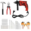 Hillgrove HGCM209 1000W 13mm Pistol Grip Drill Machine Set image-1