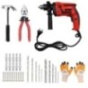 Hillgrove HGCM209 1000W 13mm Pistol Grip Drill Machine Set