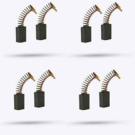 Hillgrove HGACC22M1 8 Pcs Metal Motor Carbon Brush image-1
