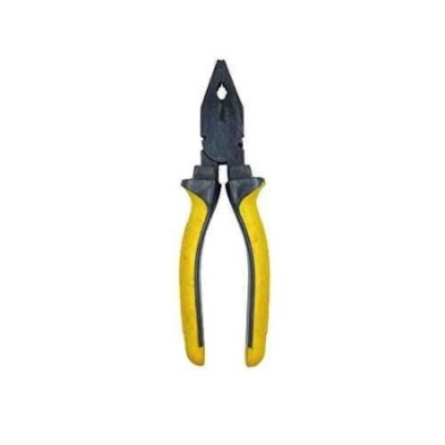 Hillgrove HGPLI8CYM2 8 inch Carbon Steel Yellow & Black Multipurpose Lineman Plier image-1