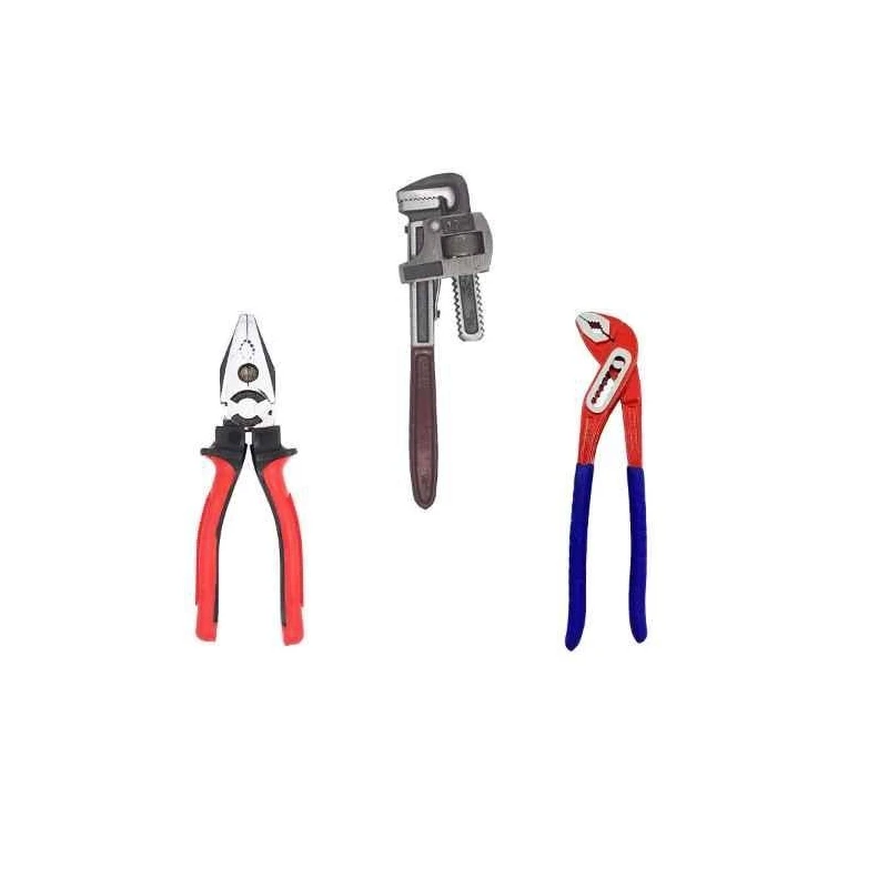 Hillgrove HGCM293M1 Universal Multi-Function Pipe Wrench 8 inch Plier & Joint Plier Spanner Hand Tool Combo image-1