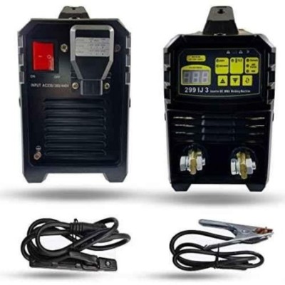 Hillgrove 299IJ3 IGBT Welding Machine with Holder Clamp Gloves Goggles Rods & Brush image-2