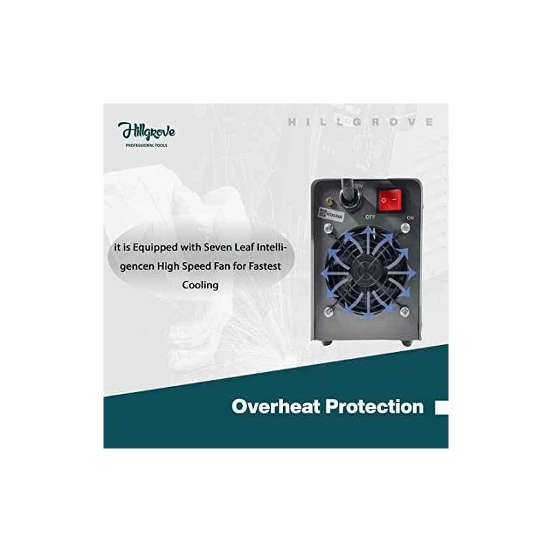 Hillgrove ARC315 315A IGBT MMA Inverter Welding Machine with Welding Holder & Earth Clamp HGCM942 image-3