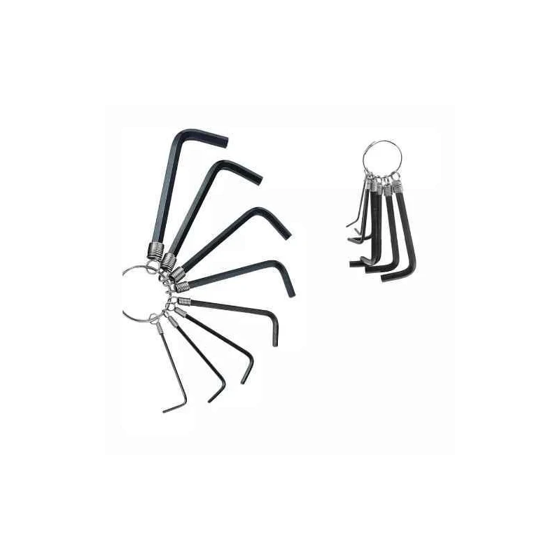 Hillgrove HGCM563M2 Steel Allen Key Set image-1